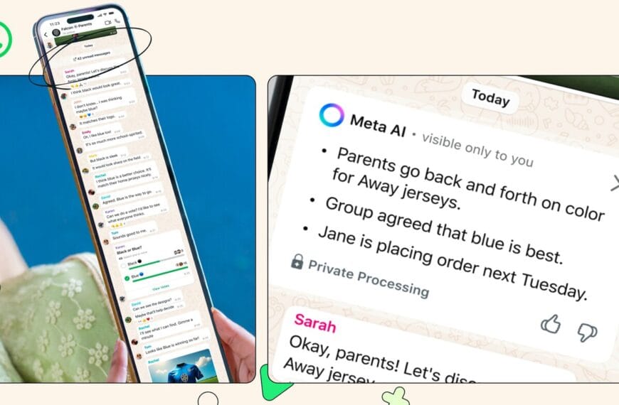 WhatsApp ahora resume tus mensajes no leídos con IA… ¿sin leerlos? Así funciona esta magia (y por qué no rompe tu privacidad)